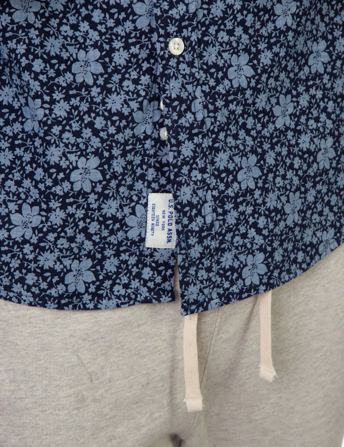 FLORAL SHORT SLEEVE SHIRT
