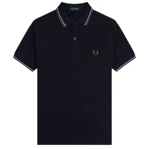 FRED PERRY TWIN TIPPED POLO SHIRT