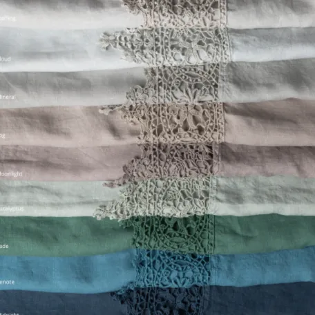 Frida Flat Sheet - Moonlight - King