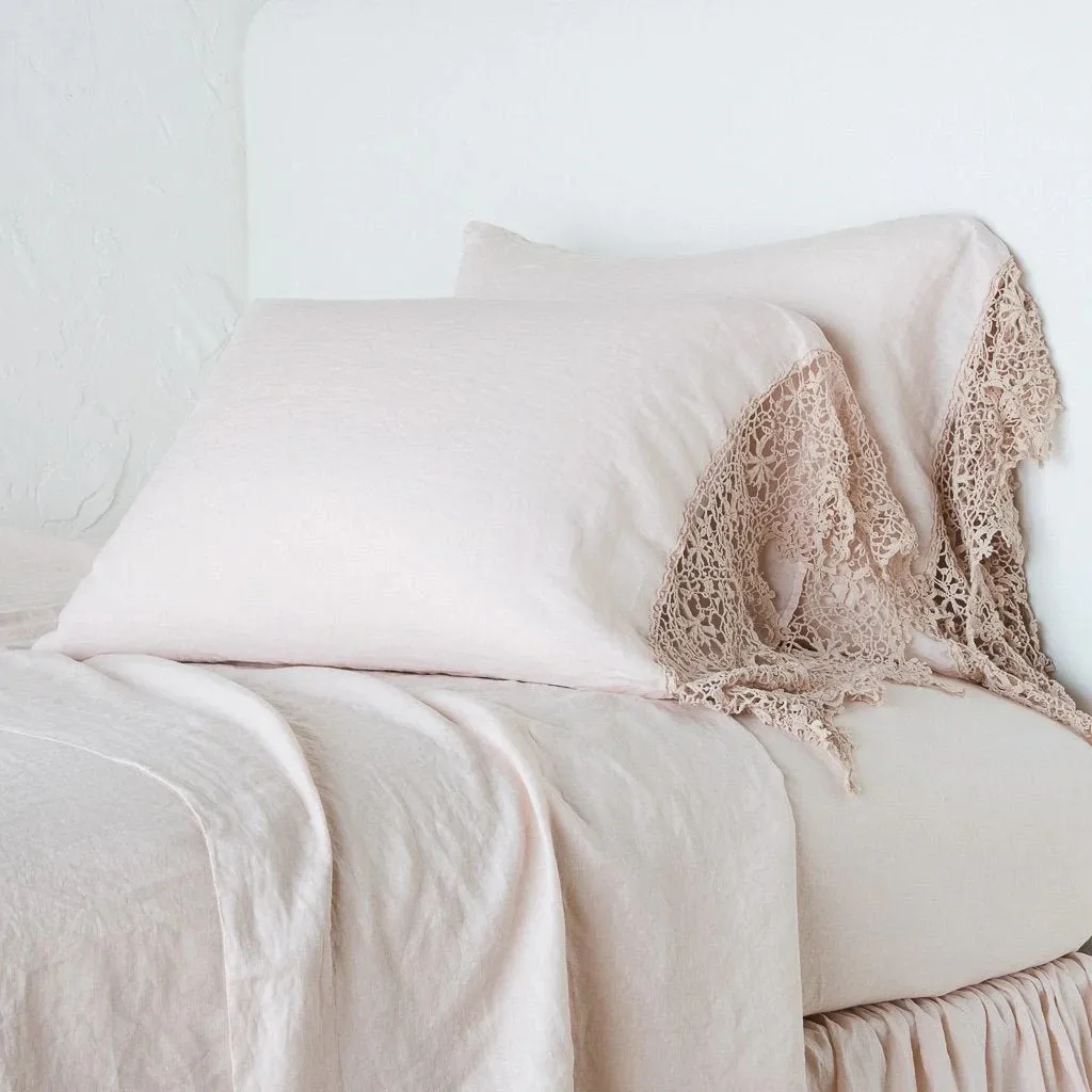 Frida Pillowcase - Pearl - King