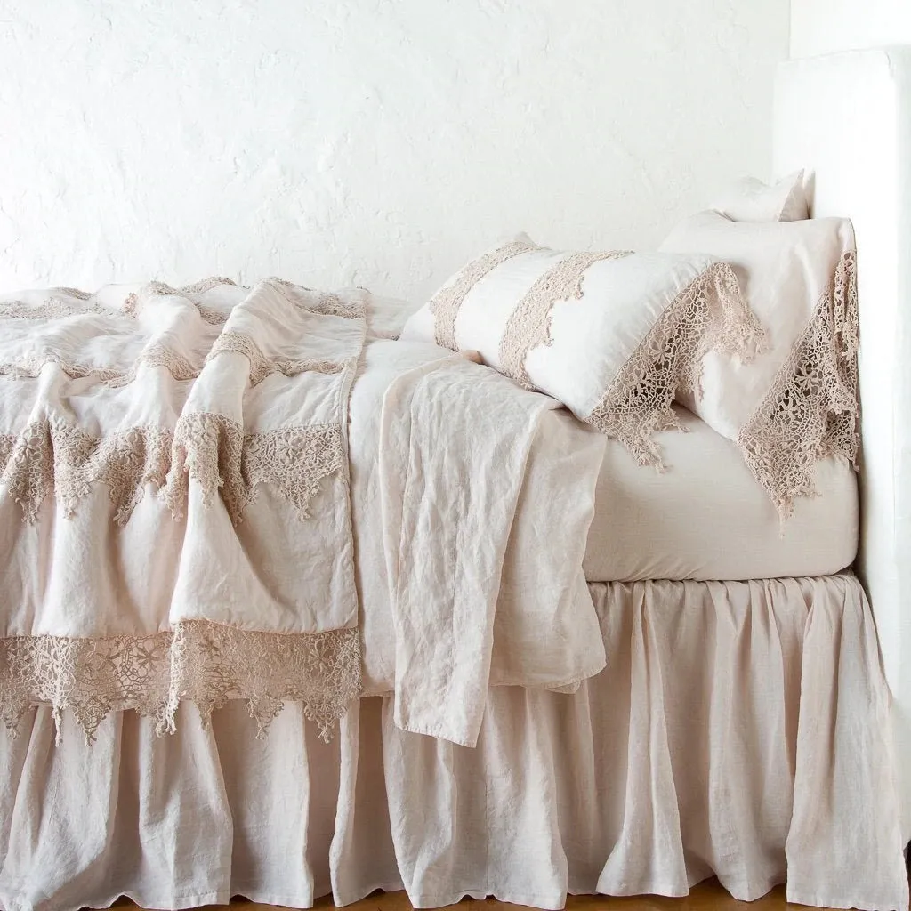 Frida Pillowcase - Pearl - King