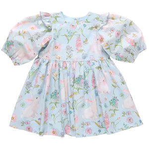 Girls Brooke Dress - Botanical Bunnies