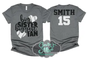 Glitter Baseball Shirt | Baseball Shirts | Baseball Sister | Custom Baseball Shirts | Customize Colors