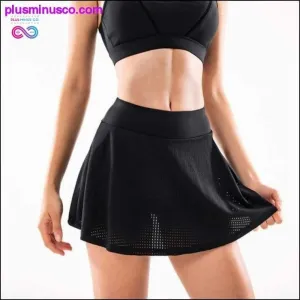 Gym Leopard Women’s Running Skirts High waist Safety
