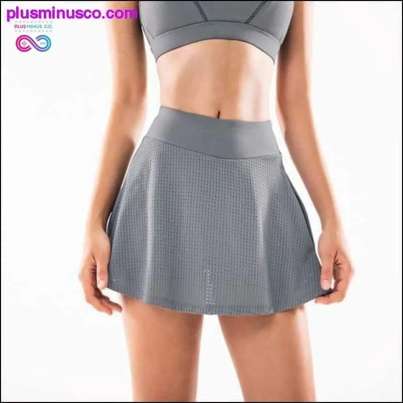 Gym Leopard Women’s Running Skirts High waist Safety