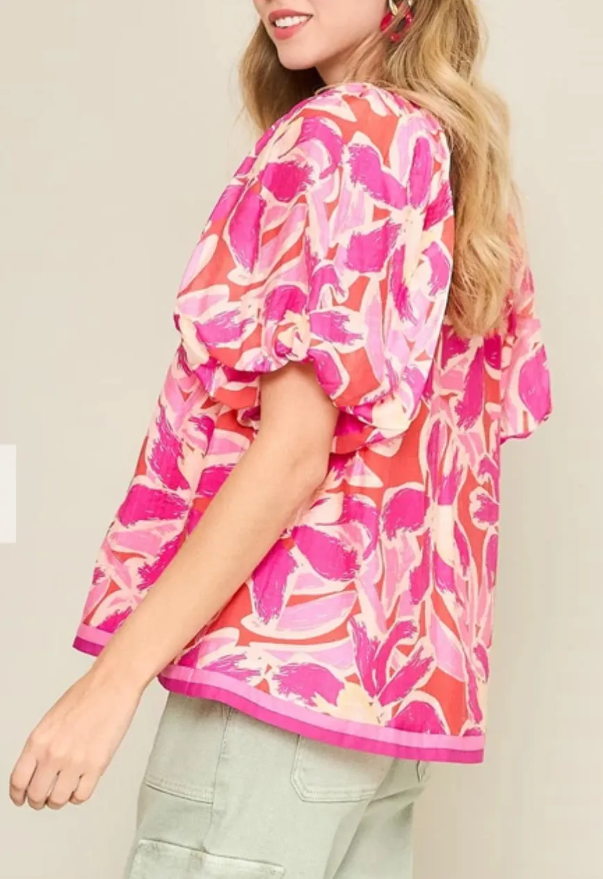 Hannah Floral Blouse