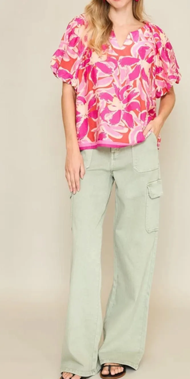 Hannah Floral Blouse