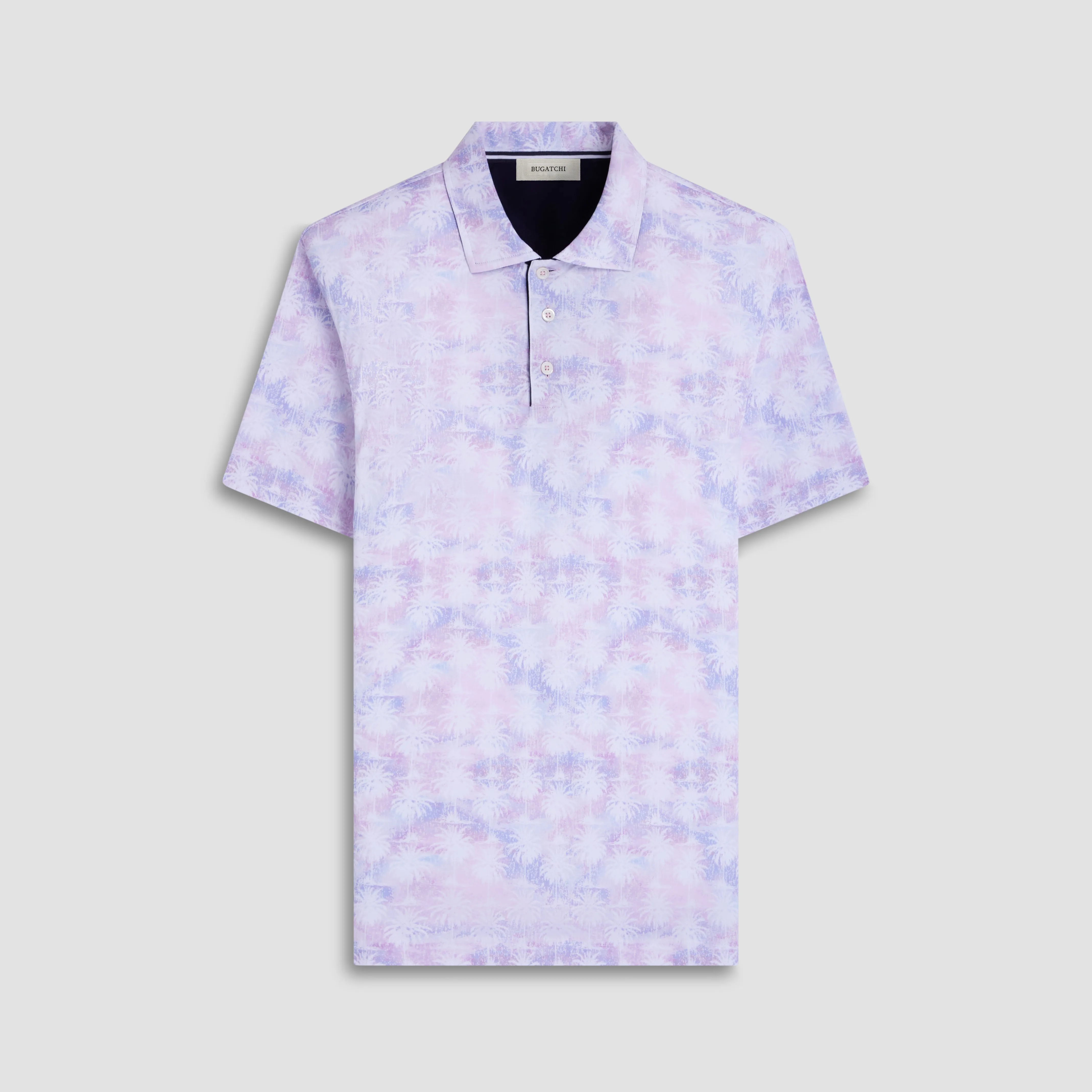 Hendrix Watercolor Palm Tree Polo Shirt