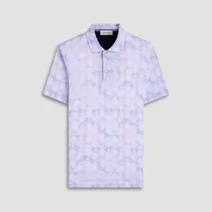 Hendrix Watercolor Palm Tree Polo Shirt