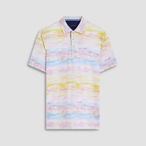 Hendrix Watercolor Print Polo