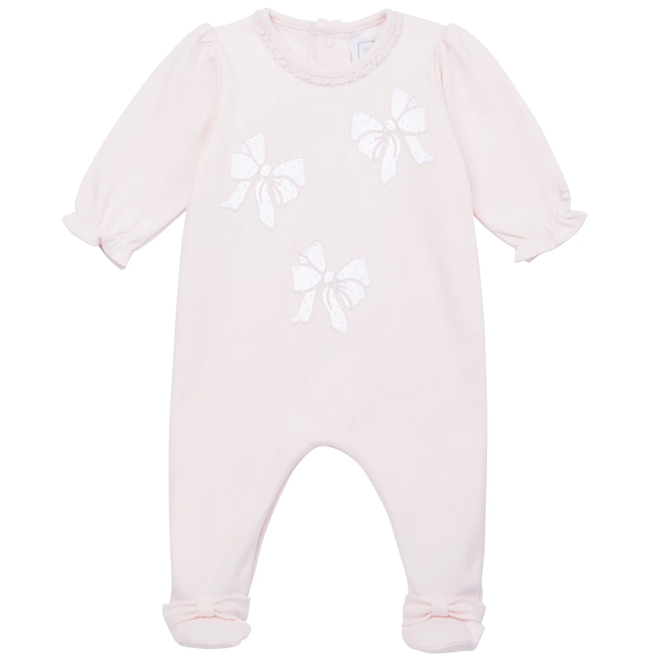 Hope Girls Babygrow with Bow Design