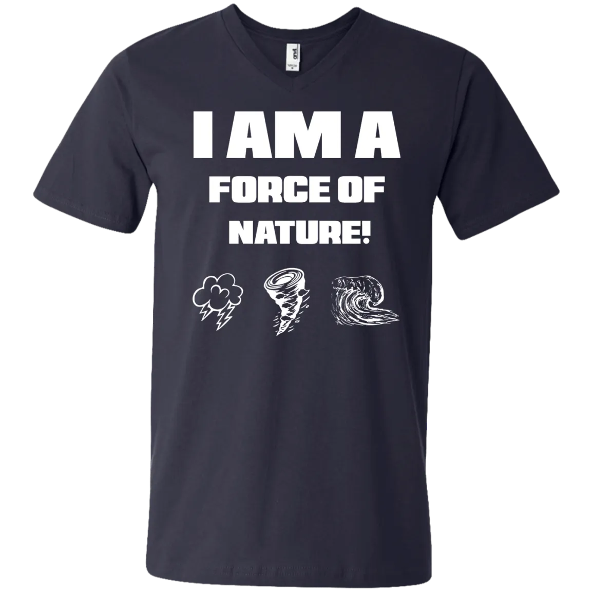 I AM A FORCE OF NATURE MEN'S SHIRTS