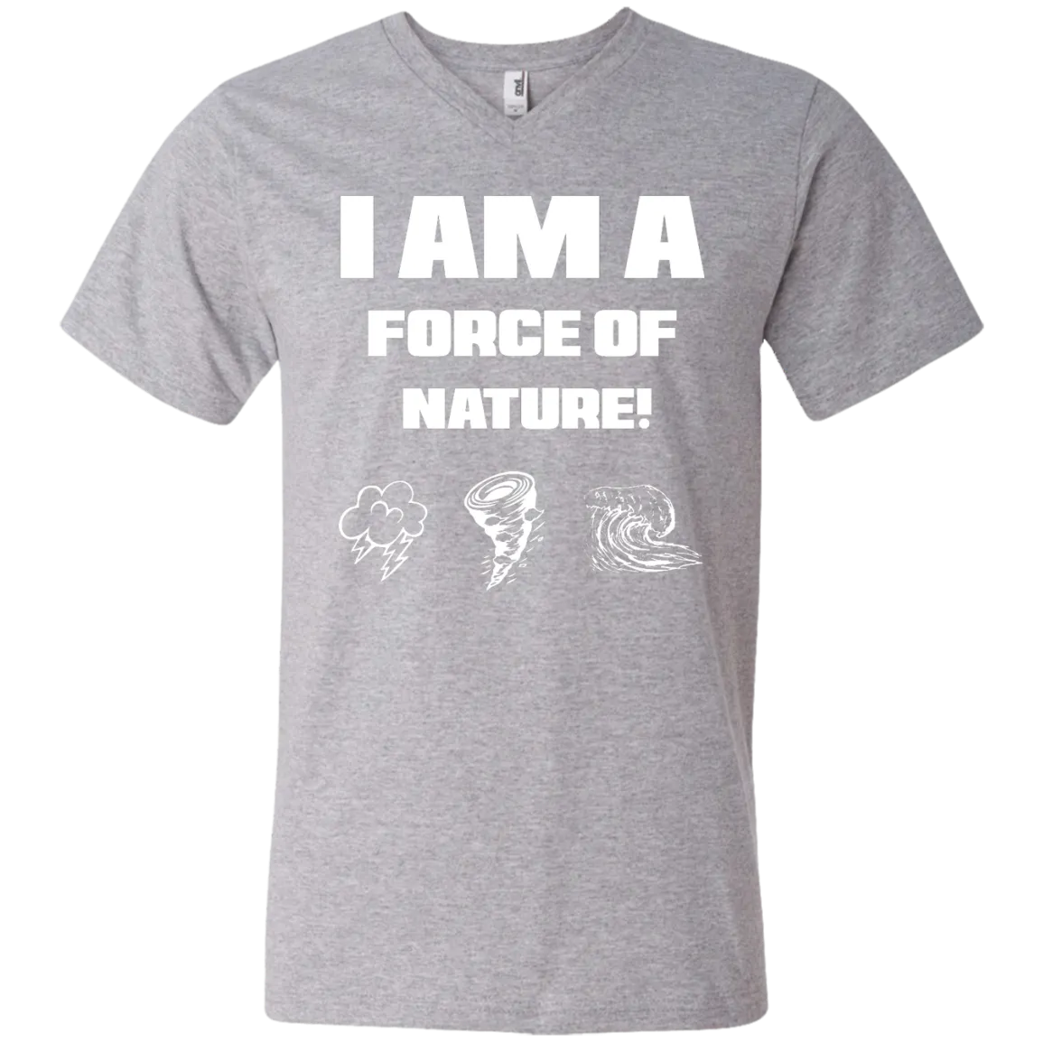 I AM A FORCE OF NATURE MEN'S SHIRTS
