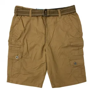 Iron Co. Men's Comfort Flex Waistband Stretch Twill Cargo Short I470753S