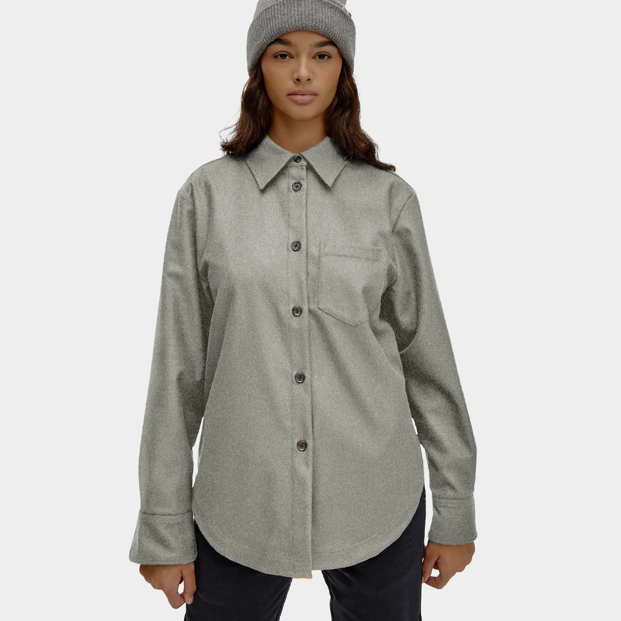Italian Wool Shirt Jacket