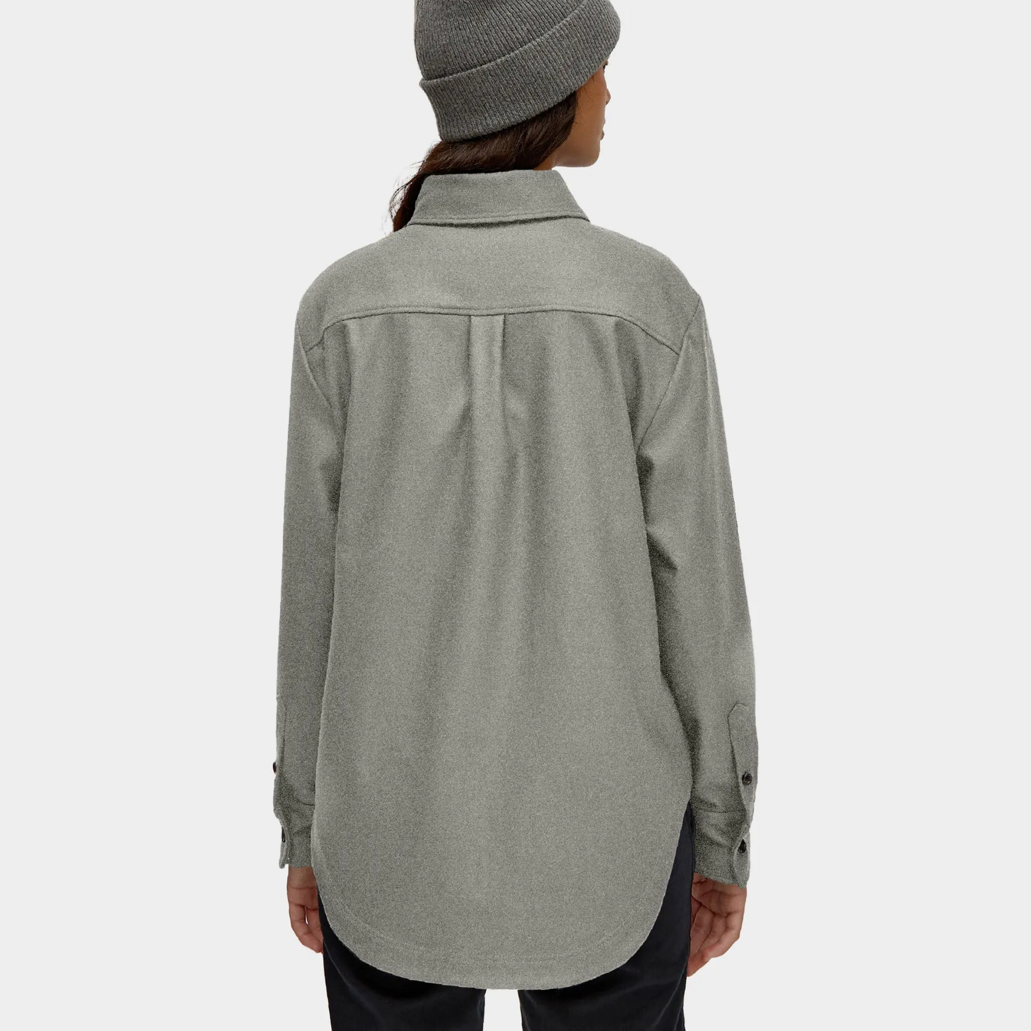Italian Wool Shirt Jacket
