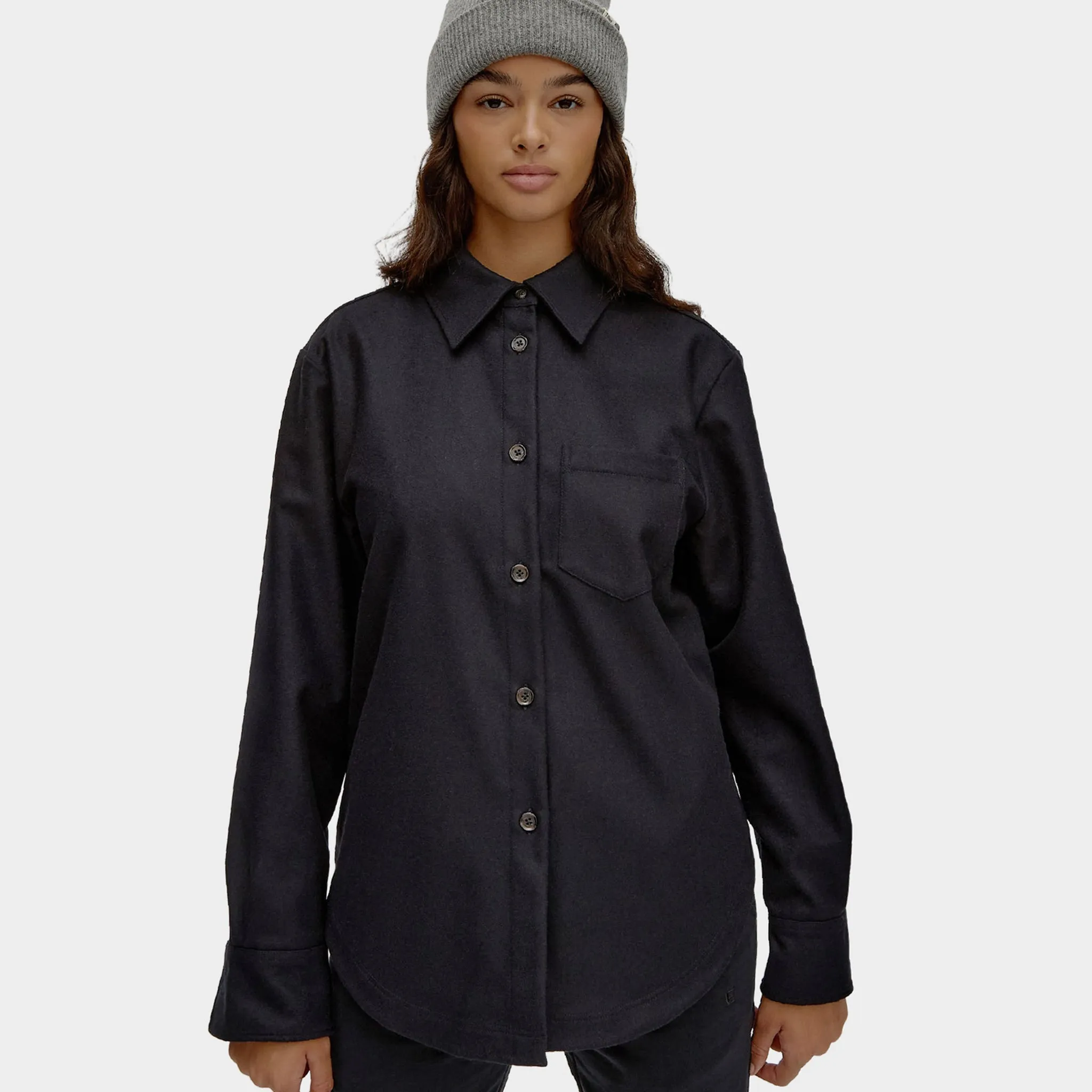 Italian Wool Shirt Jacket