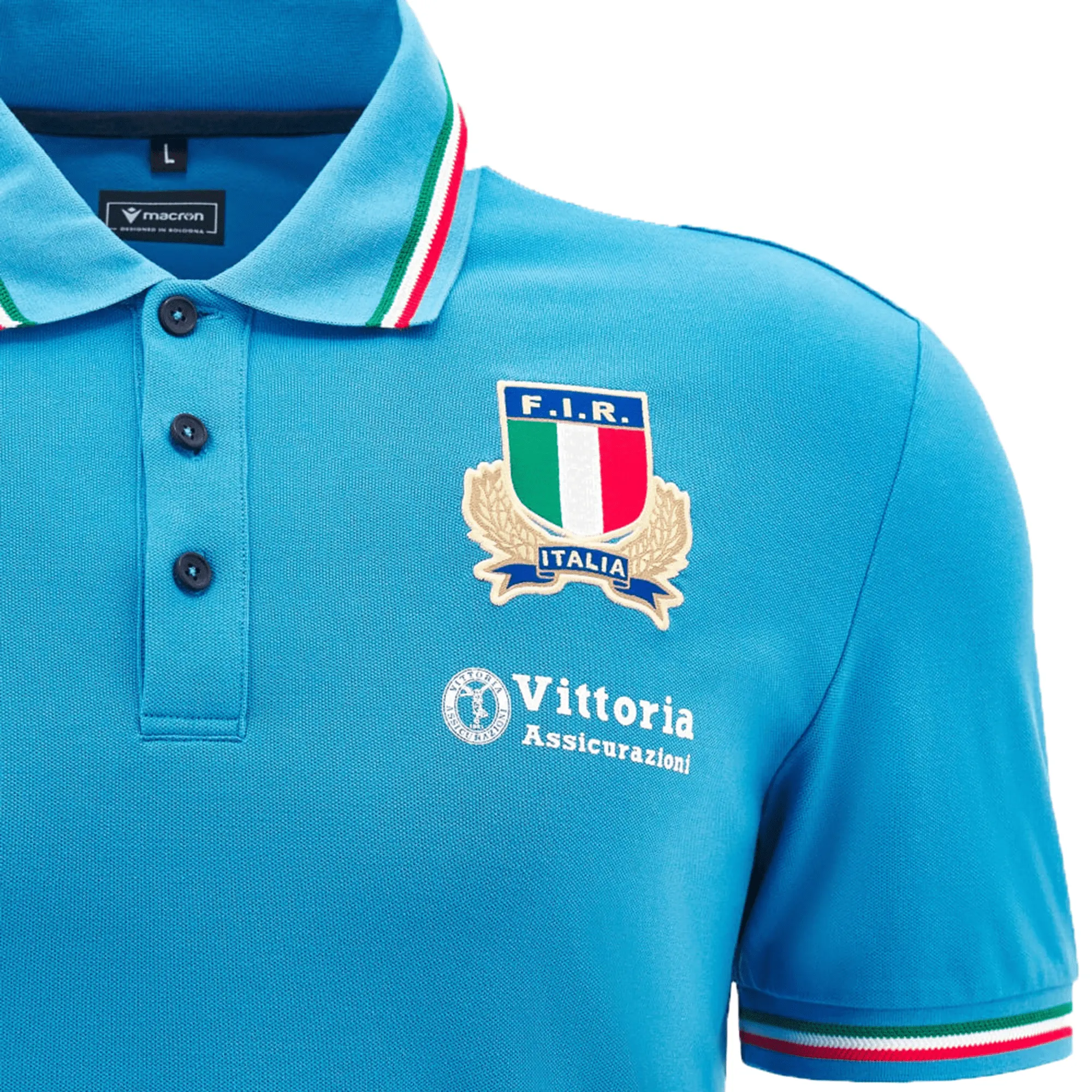 Italy 24/25 Travel Polo by Macron
