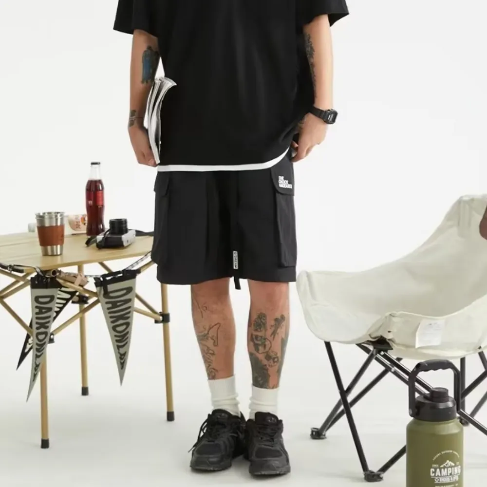 Japanese Sports Drawstring Shorts