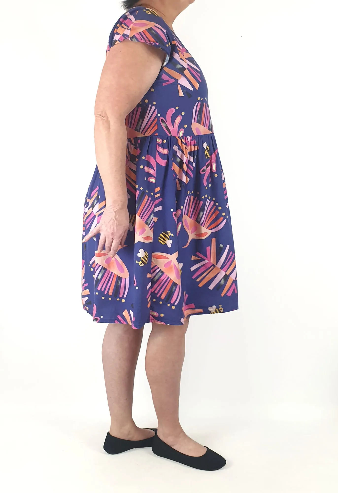 Karla Cola blue cotton dress size XL