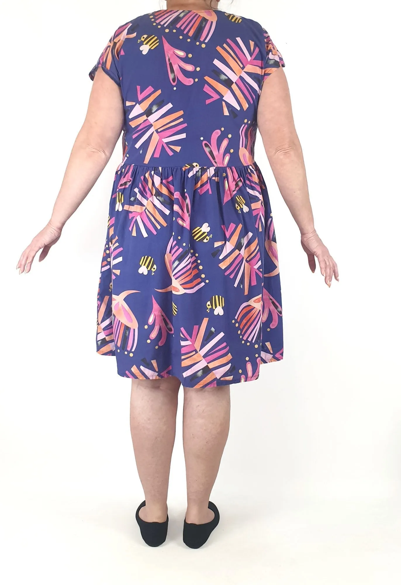Karla Cola blue cotton dress size XL