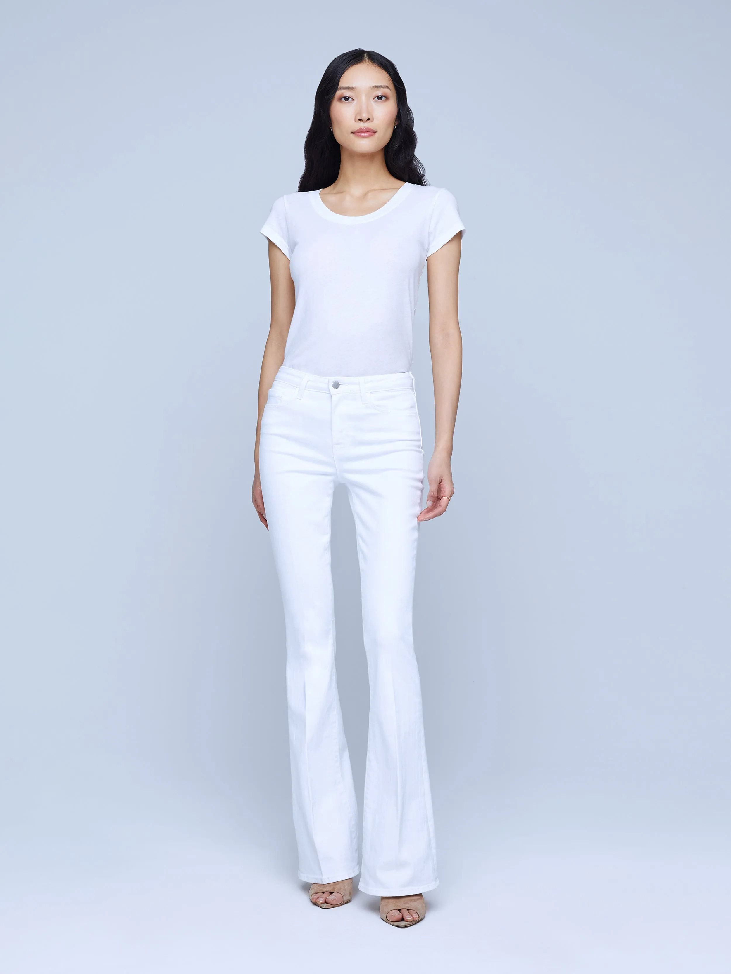 Lagence Bell High Rise Flare Jeans
