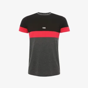 LFC Mens Grey Marl YNWA Colour Block Tee