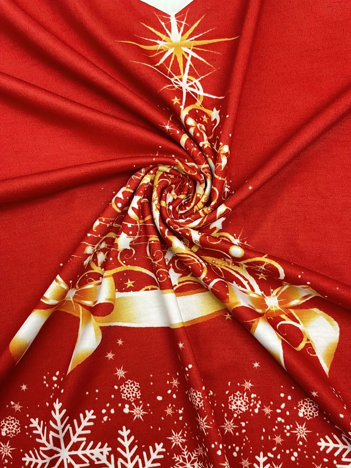 Lightweight Festive Christmas Snowman Print Long Sleeve V-Neck Shirt for Women - Soft Knit Polyester Blend Fabric with Button Detail - Perfect for Spring/Summer/Autumn Season