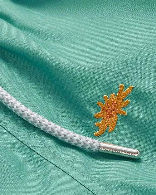 LOVE BRAND & CO | Boys Staniel Embroidered Swim Shorts | Primavera