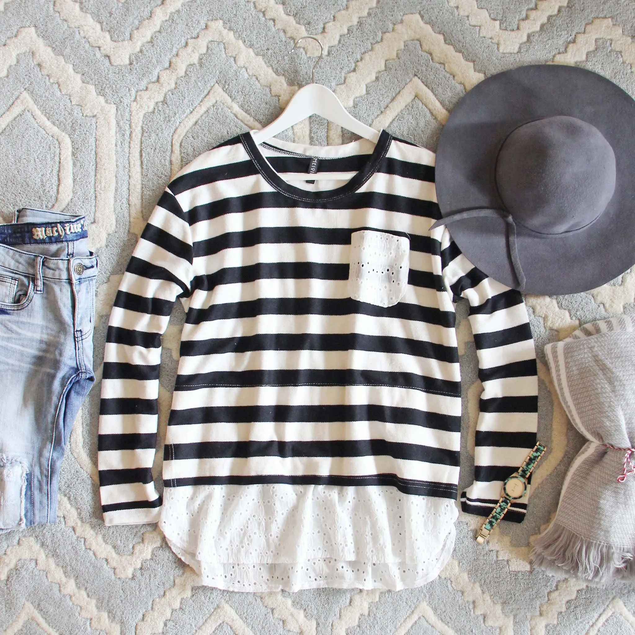 Marty Stripe Tee