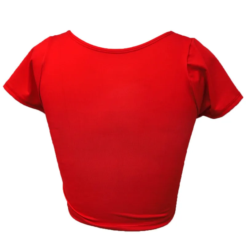Maryland Terps Red Babydoll Tee