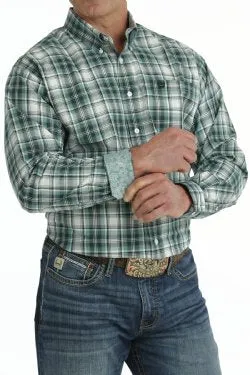 Men's Cinch PLAID BUTTON-DOWN LONG SLEEVE WESTERN SHIRT