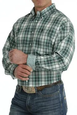 Men's Cinch PLAID BUTTON-DOWN LONG SLEEVE WESTERN SHIRT
