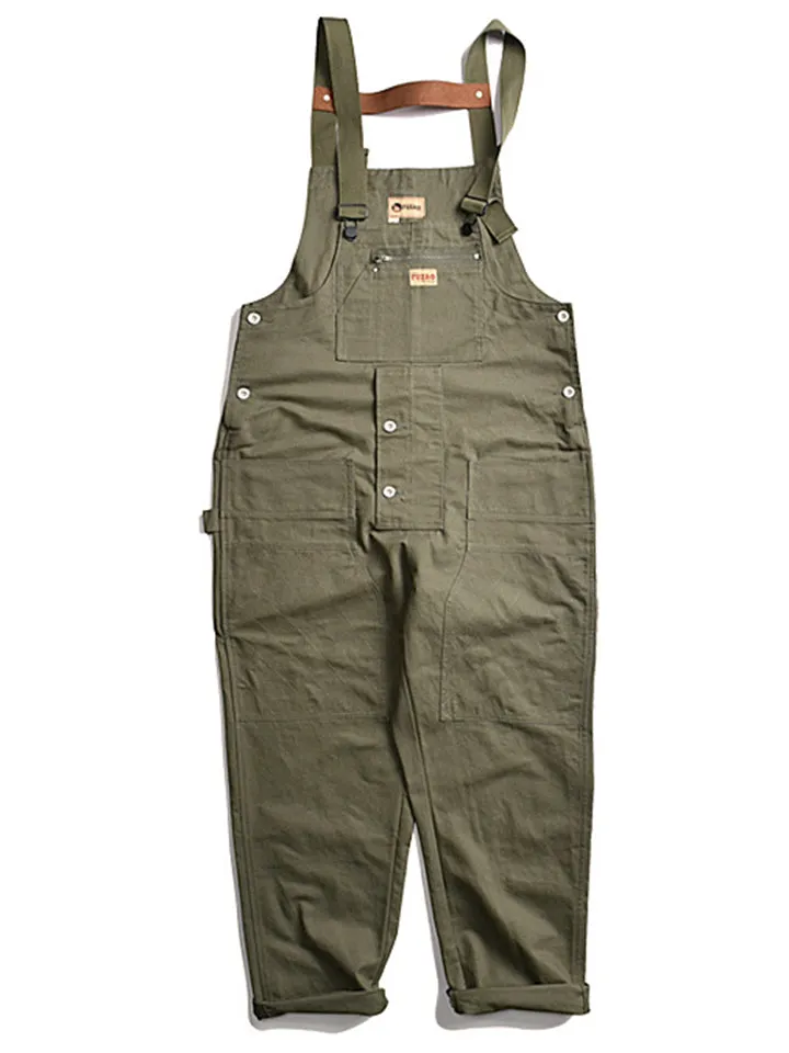 Men's Cool Street Style Multi-Pocket Cargo Jumpsuit