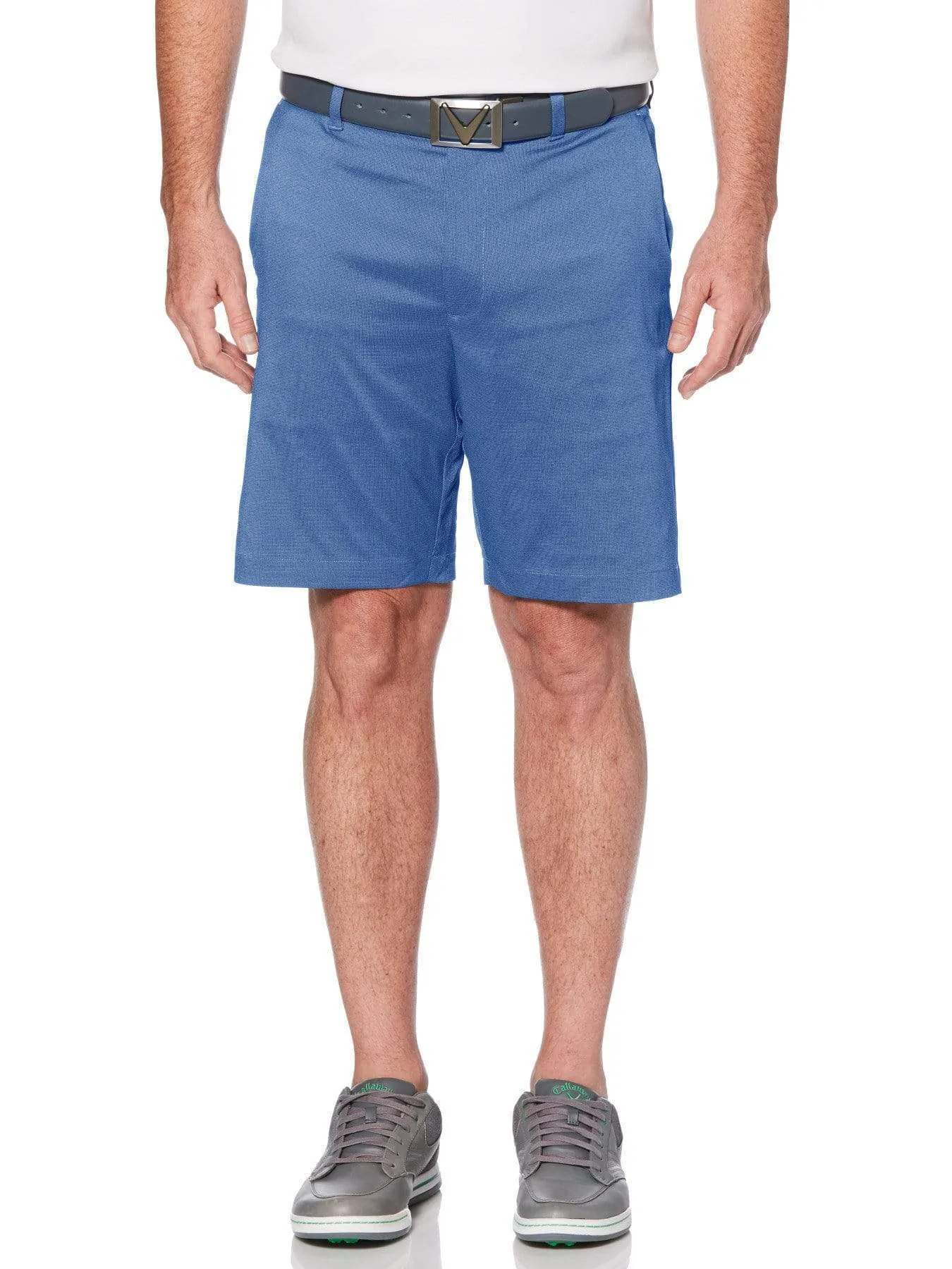Mens Flat Front Oxford Short