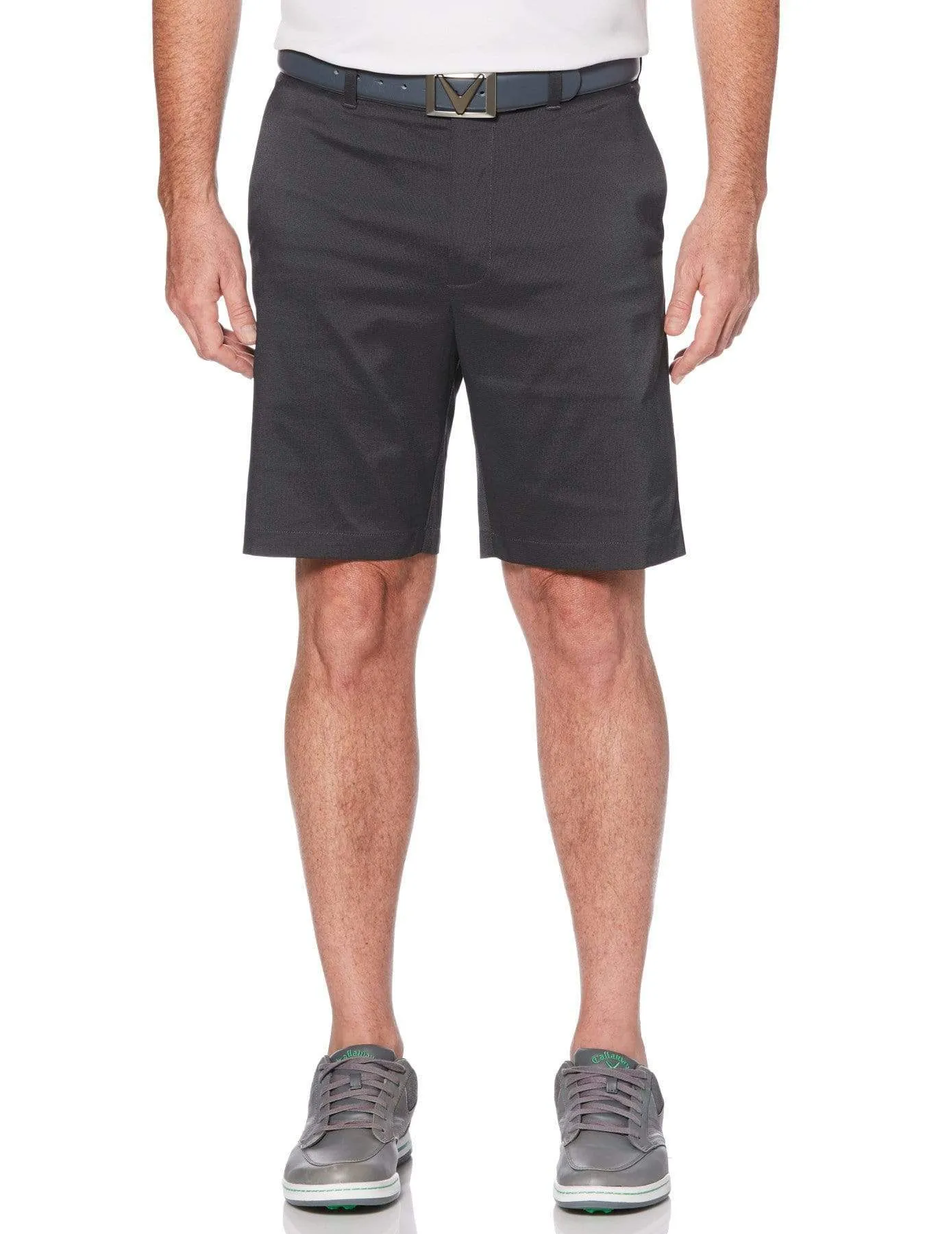 Mens Flat Front Oxford Short