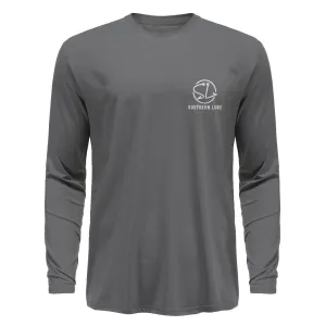 Men's Long Sleeve UV50 Performance - Solid - Granite