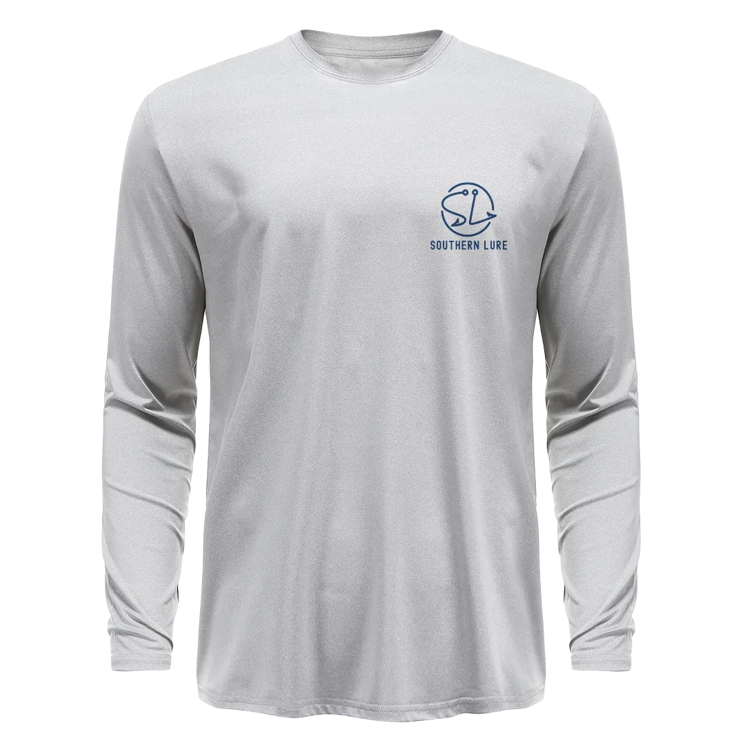 Men's Long Sleeve UV50 Performance - Solid White