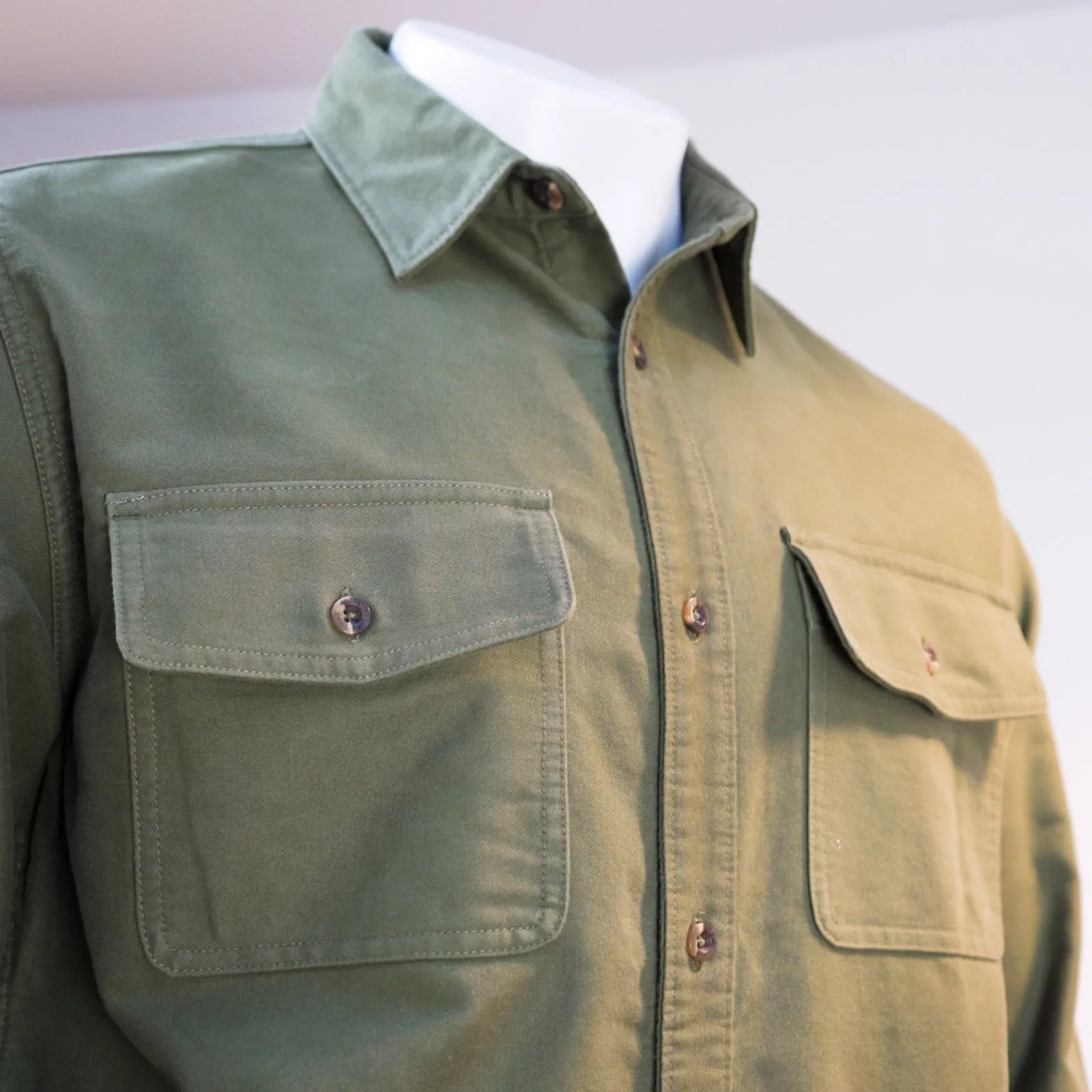 Men's Moleskin Shirtjac