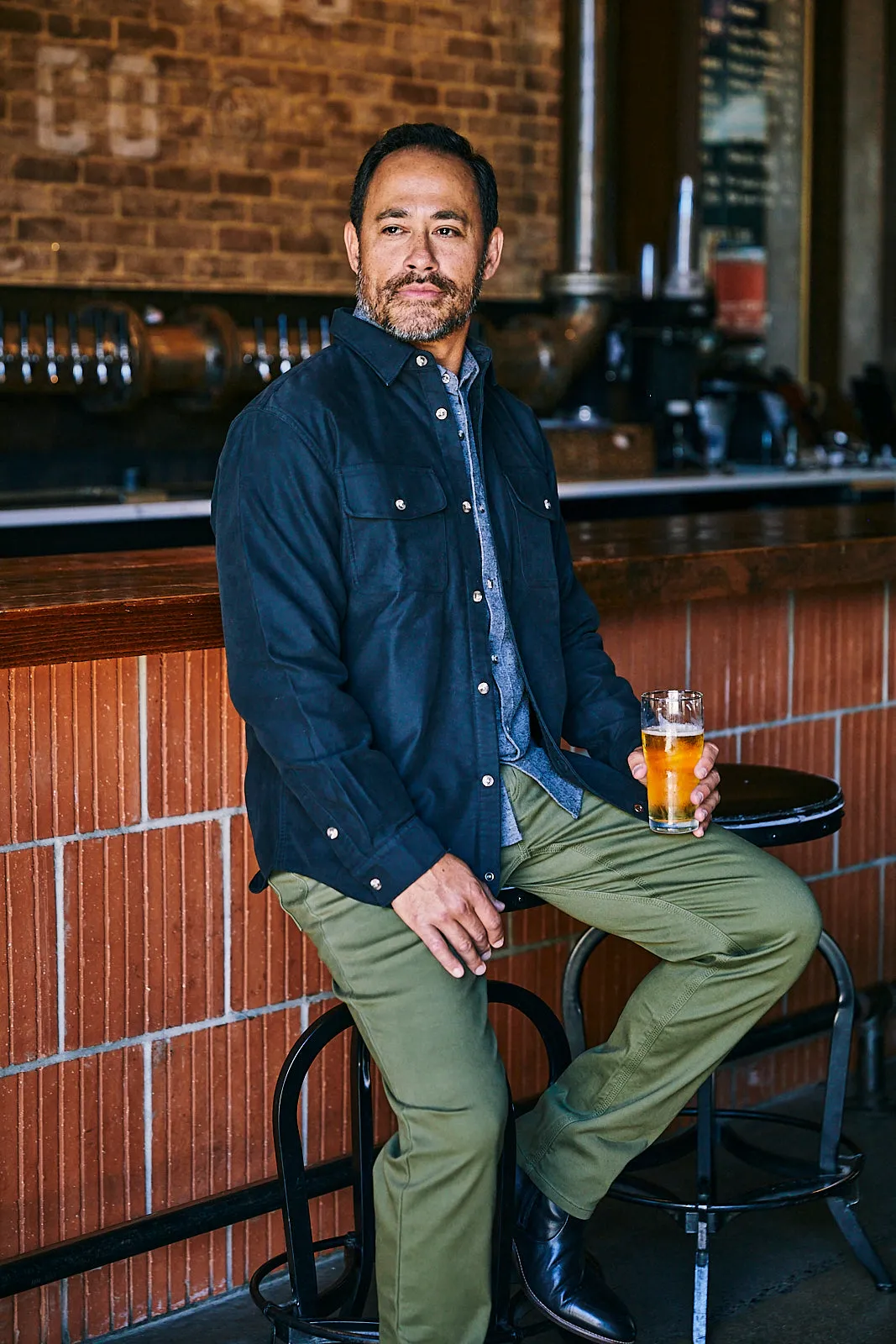 Men's Moleskin Shirtjac