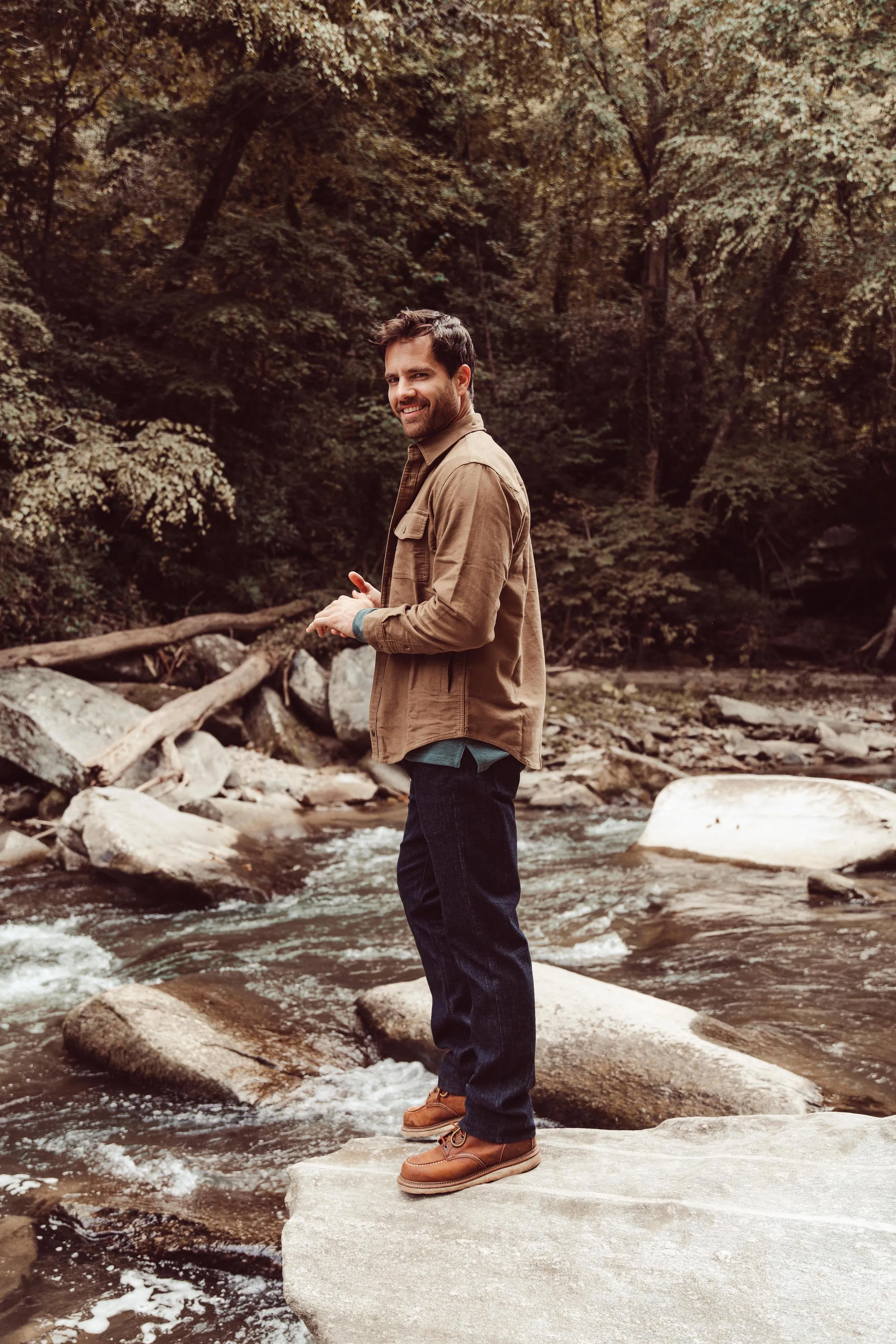 Men's Moleskin Shirtjac