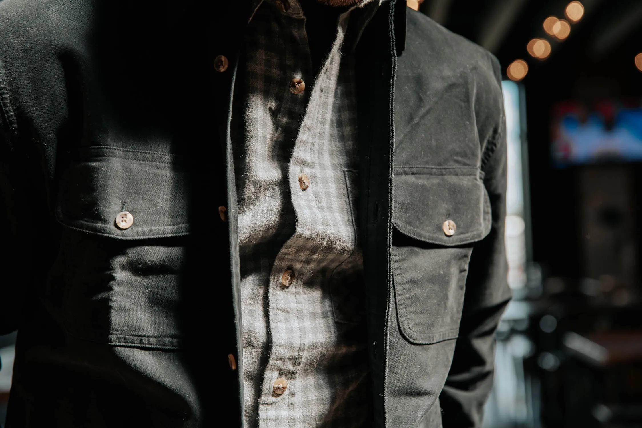 Men's Moleskin Shirtjac