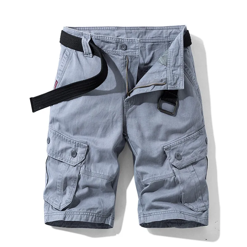 Men's Multi-Pocket Shorts | Casual Workwear Five-Point
