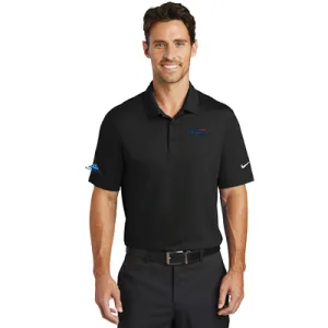 Men's Nike Dri-FIT Vertical Mesh Polo - Black
