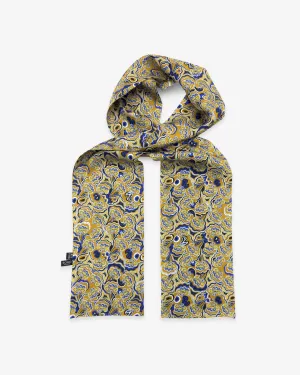 Men's Silk Paisley Scarf - The Odaiba