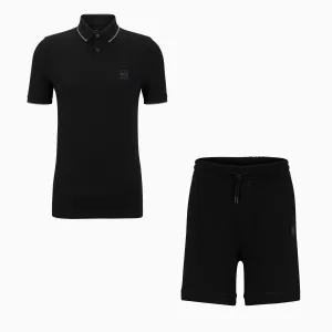 Men's Stretch Cotton Slim With Logo Patch Outfit