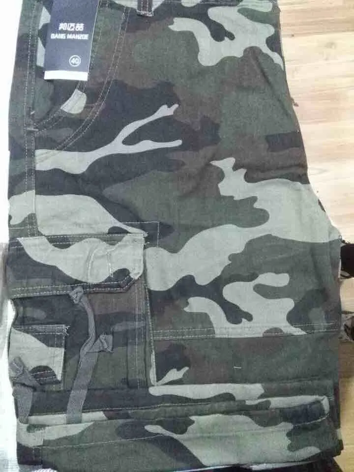 Men's Summer Multi-Pocket Camouflage Overalls: Comfort, Functionality, and Style in One