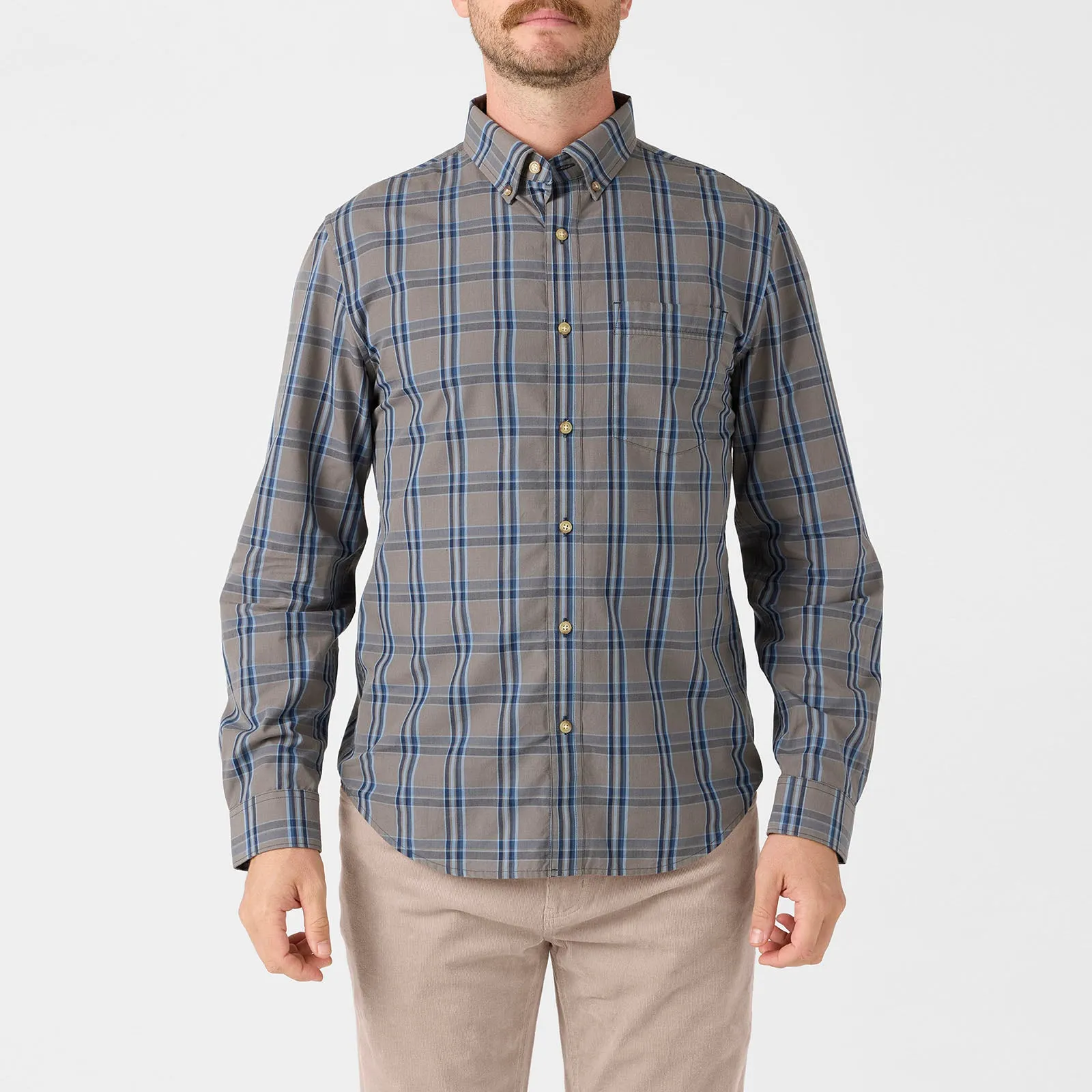 Men's Sutton Long Sleeve Woven Shirt