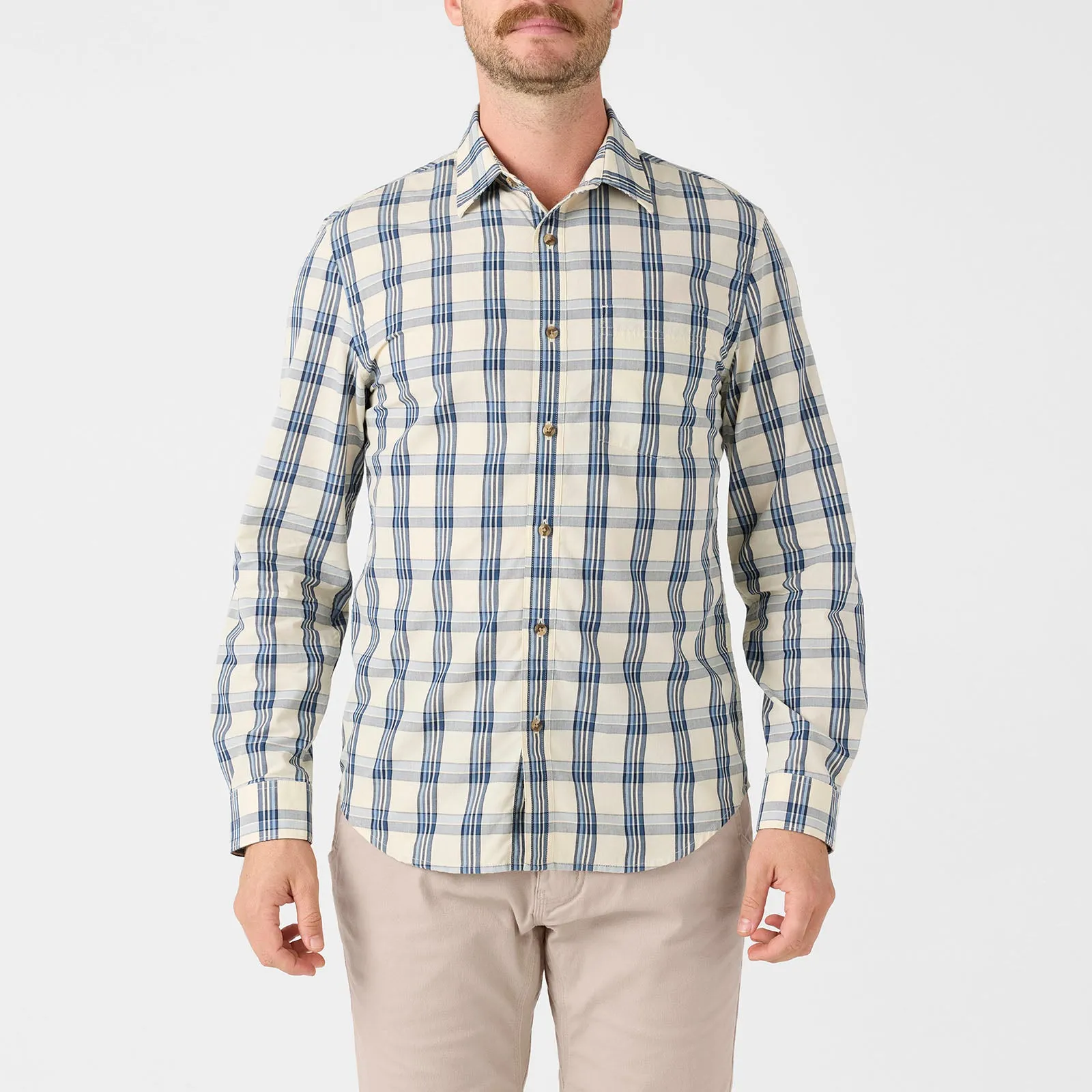 Men's Sutton Long Sleeve Woven Shirt
