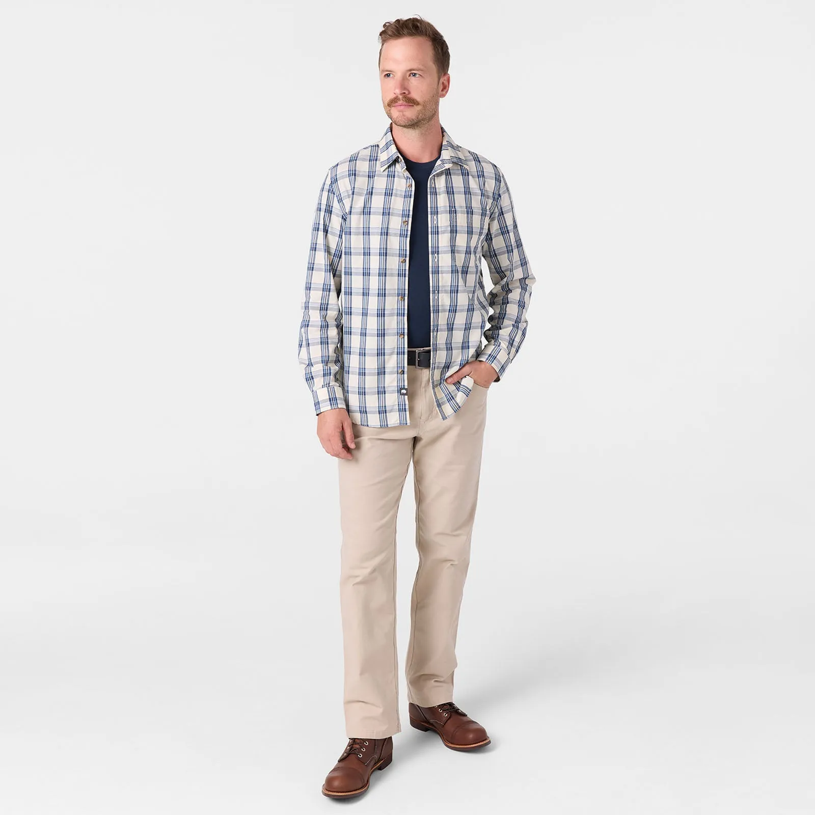 Men's Sutton Long Sleeve Woven Shirt